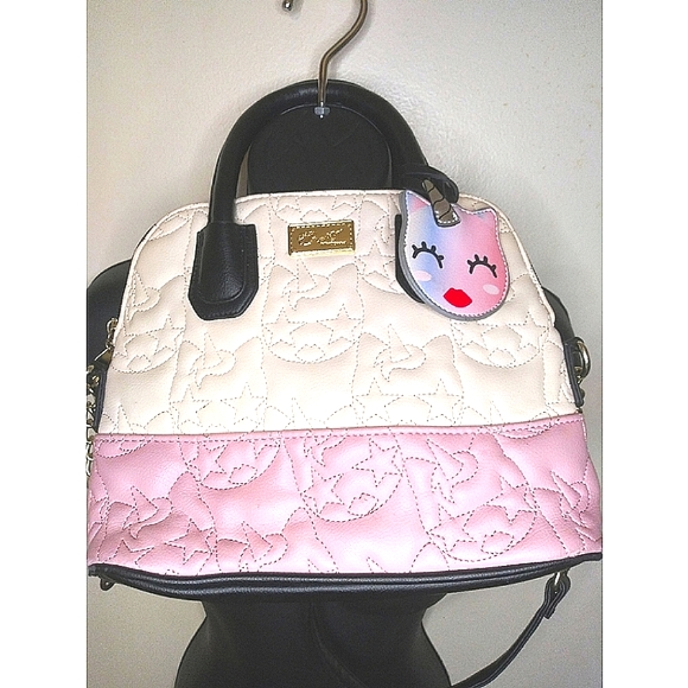 Betsey Johnson Cat Unicorn Bag